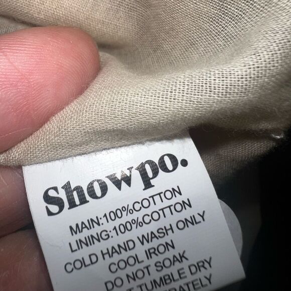 Showpo Cream Bahama Baby Mini Ruffled Dress Size 6 EUC romantic feminine - Picture 7 of 9